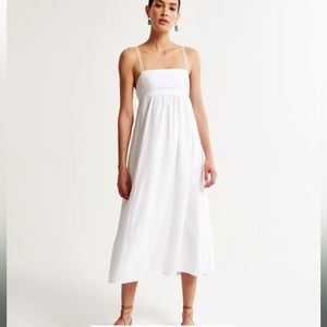 Abercrombie and Fitch crinkle texture maxi dress, size small tall